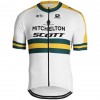Conjunto Maillot + Culotte Corto con tirantes 2019 Mitchelton-Scott N002